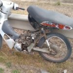 Un auto y una moto chocaron en ruta 13 a la altura de Sastre