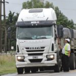 El agua llega hasta mitad de la ruta 1