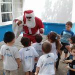 Papá Noel pasó por la Colonia Celeste