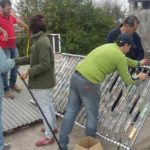 Se instaló el calefón solar en el Taller Protegido