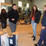 Almada y funcionarios visitaron la empresa Williner 2