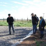 Almada y funcionarios visitaron la empresa Williner 3