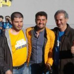 Maxi Matter viajó a la Bombonera a ver a Boca 1