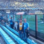 Maxi Matter viajó a la Bombonera a ver a Boca