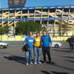 Maxi Matter viajó a la Bombonera a ver a Boca 7