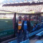 Maxi Matter viajó a la Bombonera a ver a Boca 8