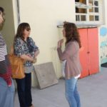 Berra visitó localidades del departamento 4