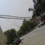 La ciudad sin luz por la caída de una antena 1