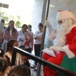 Papá Noel visitó el Cervantes