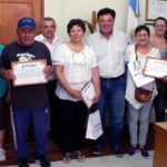 Reconocimiento a tres nuevos empleados municipales que se jubilaron