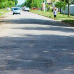Trabajos de bacheo en las calles de la ciudad