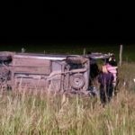 Volcó un utilitario a pocos kilómetros de Sastre