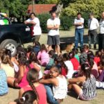 El intendente visitó la Colonia Niños felices 3