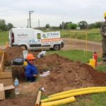 Nueva conexión central de Gas Natural en la ciudad