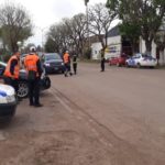 Controles de prevención en distintas localidades del departamento