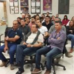 Interesante charla sobre economia en Banco Credicoop 1
