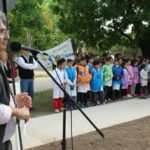 Se inauguró la Plaza Mafalda 3