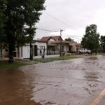 Cayeron más de 250 mm en la ciudad 10