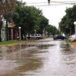 Cayeron más de 250 mm en la ciudad 11