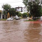 Cayeron más de 250 mm en la ciudad 4