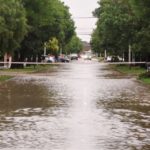 Cayeron más de 250 mm en la ciudad 7