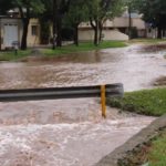Cayeron más de 250 mm en la ciudad 8