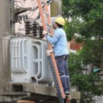Se rompió un seccionador fusible Kearny en Seguí y Rosario 3