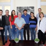 Concejales se reunieron con los ministros de Seguridad y Obras Públicas