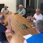 Entrega de placa para el nuevo edificio de La Bancaria 3