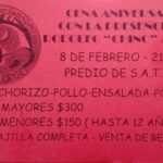 Se viene el segundo aniversario de la peña sabalera de San Jorge