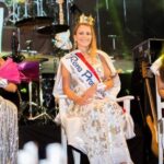 Virginia Castagno y Giana Cingolani Princesas en la Fiesta Provincial del Trigo