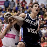 Agustín Cáffaro debutó en la Selección Argentina de Básquet 2