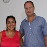 Concejales Natalia Sánchez y Gustavo Rossi