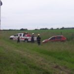 Despistó un auto en Ruta 13