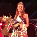 Milena Sánchez fue electa Miss Elegancia en los Carnavales de Sastre