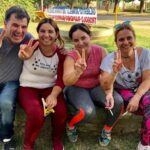 Bonelli y su lista en la primera jornada barrial de campaña