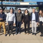 Bielsa y Sánchez recorrieron el departamentto 5