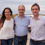 Corral y Martínez visitaron la ciudad