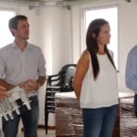 Corral y Martínez visitaron la ciudad 3