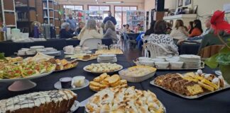 Merienda literaria y presentación de nuevos libros en la Biblioteca