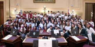 Jóvenes del departamento llevan sus ideas a la legislatura